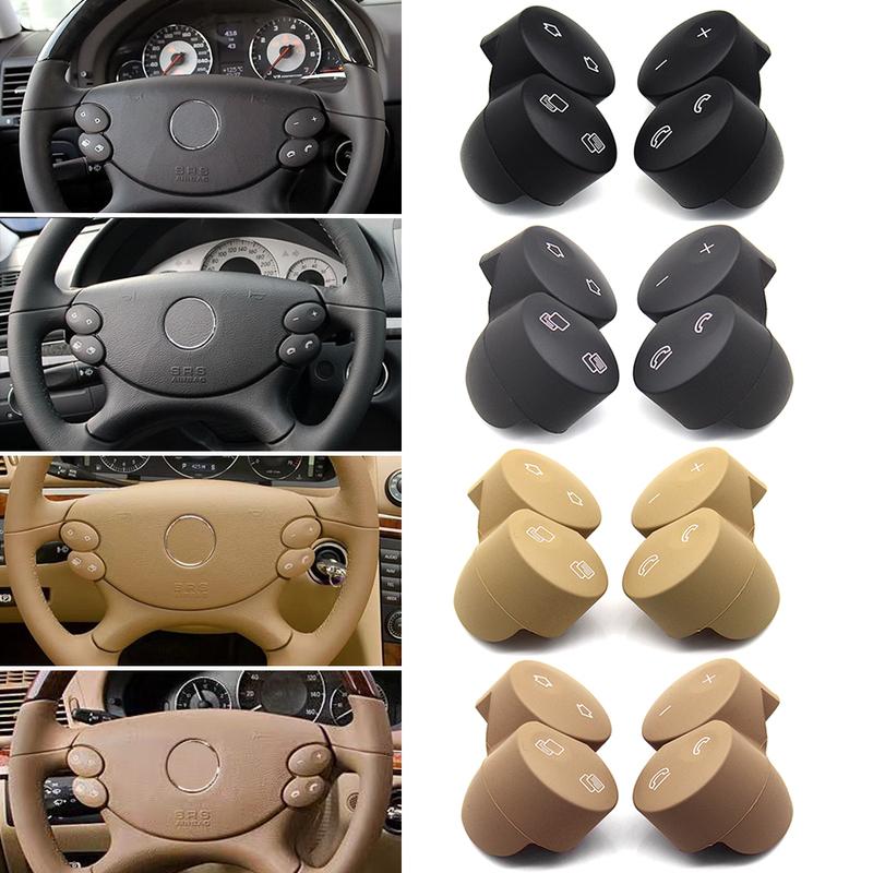 Car Multi-Function Left Right Steering Wheel Control Push Button For Mercedes Benz E G CLK CLS Class W211 W463 W209 W219 E300