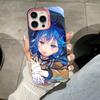 Mushoku Tensei Roxy Mobile Phone Case for iPhone 17 16 15 14 13 12 11 X XR XS 8 7 Air Pro Max Plus Translucent Pink Cover