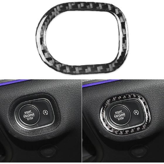 NVCNX Carbon Fiber Accessories for Mercedes Benz GLE GLS 350 450 450e 580 53 63 S AMG 2020-2026 2021 2022 2023 2024 2025 Dash Engine Push Start
