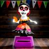 Bobble Head Skeleton Car Decoration Skull Dashboard Crafts Auto Dash Skeleton Doll Exquisite Desktop Fun Figurines For Friends