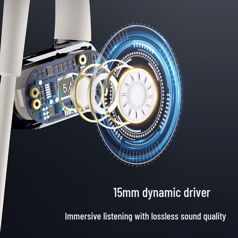 Newmine HM-50 Bone Conduction Sport Bluetooth Earphones with ANC