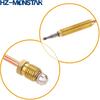 Low Pressure LPG Propane Gas Fireplace Fire Pit Flame Failure Safety Control Valve Kit with Igniter Assembly Fire Pit Igniter, Push Button Ignition