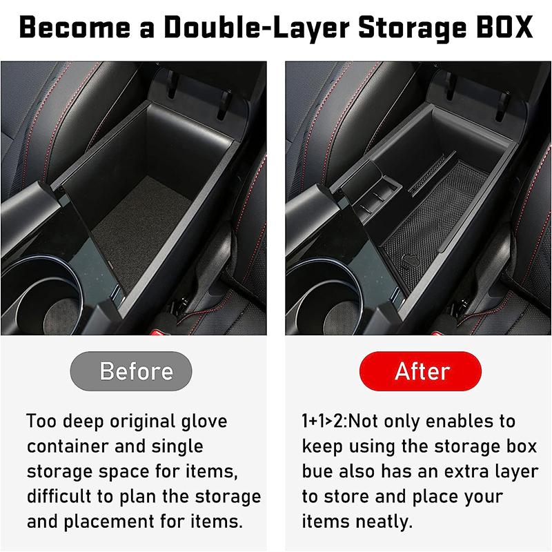 Органайзер для центральной консоли автомобиля для H * yundai Elantra, имитация гибридного лотка, держатель для аксессуаров, коробка для вторичного хранения