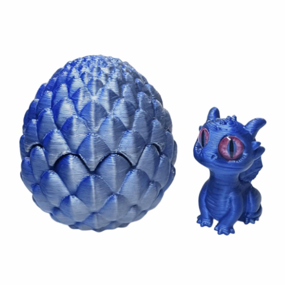 Мини 3D-печатное яйцо дракона Креативная имитация модели животного Сувениры для вечеринки по случаю дня рождения