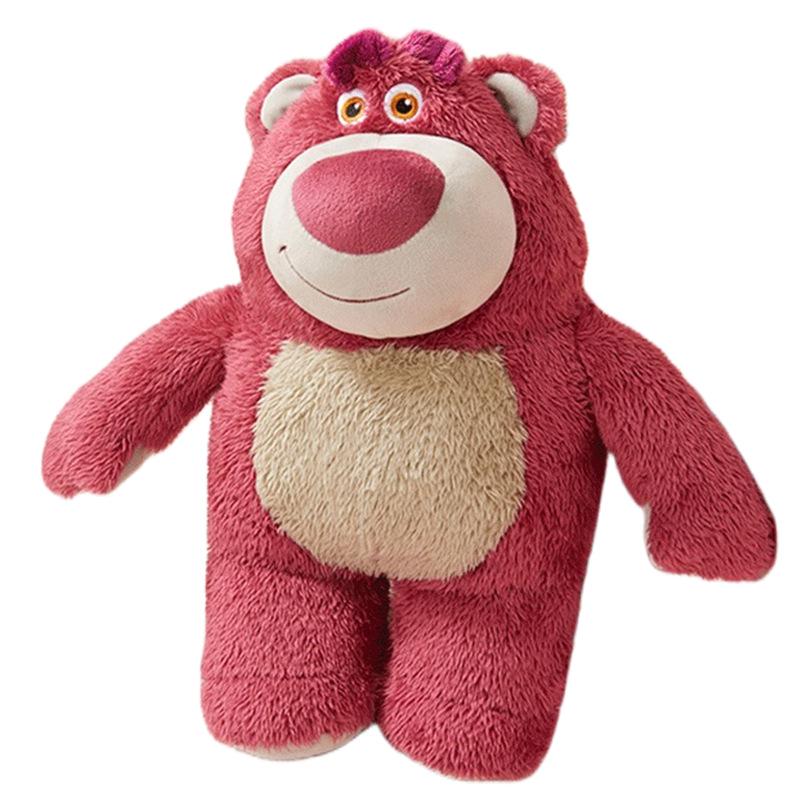 MINISO Набор «Мама и ребенок» с Клубничным Медведем по лицензии Pixar: Милая ароматная кукла-компаньон для сна