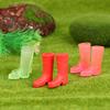 1:12 масштабов, миниатюрные резиновые дождевые сапоги для кукольного домика, украшения, аксессуары для кукол