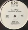 12inch Record MARY J. BLIGE - Give Me You MCAR250321PROMO MCA Records 2000 US Rap & Hip-Hop/R&B Used
