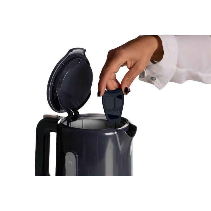 Ariete Bollitore 2846 1,7L 2200W Senza Filo Dark & Sahara Grey Base Rimovibile