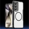 Для Magsafe Carbon Fiber Matte Phone Case для Samsung S24 Ultra 5G Wireless Charging Cover Magsafe для Galaxy S24FE S24 Plus TPU Bumper Hard PC Capa