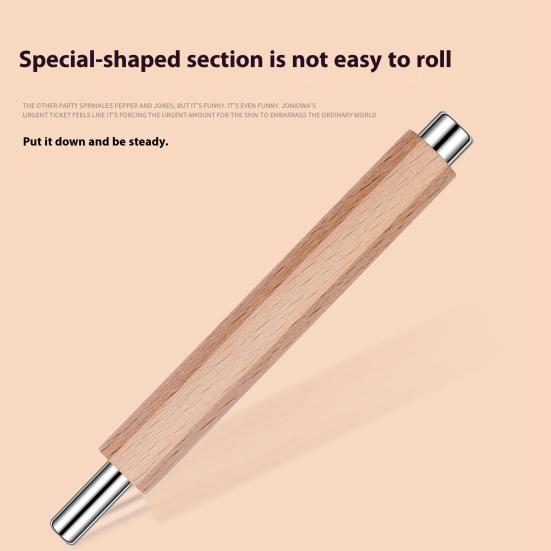 Двухголовочный магнитный стержень Y-образной формы из железной проволоки, набор маникюрных инструментов, простой в использовании, портативный, прочный деревянный цилиндрический магнитный стержень