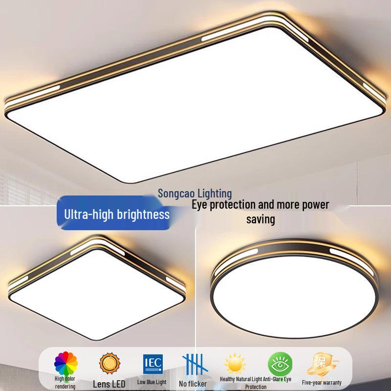 2025 Modern Minimalist LED Ceiling Light for Bedroom, Living Room, and Hall