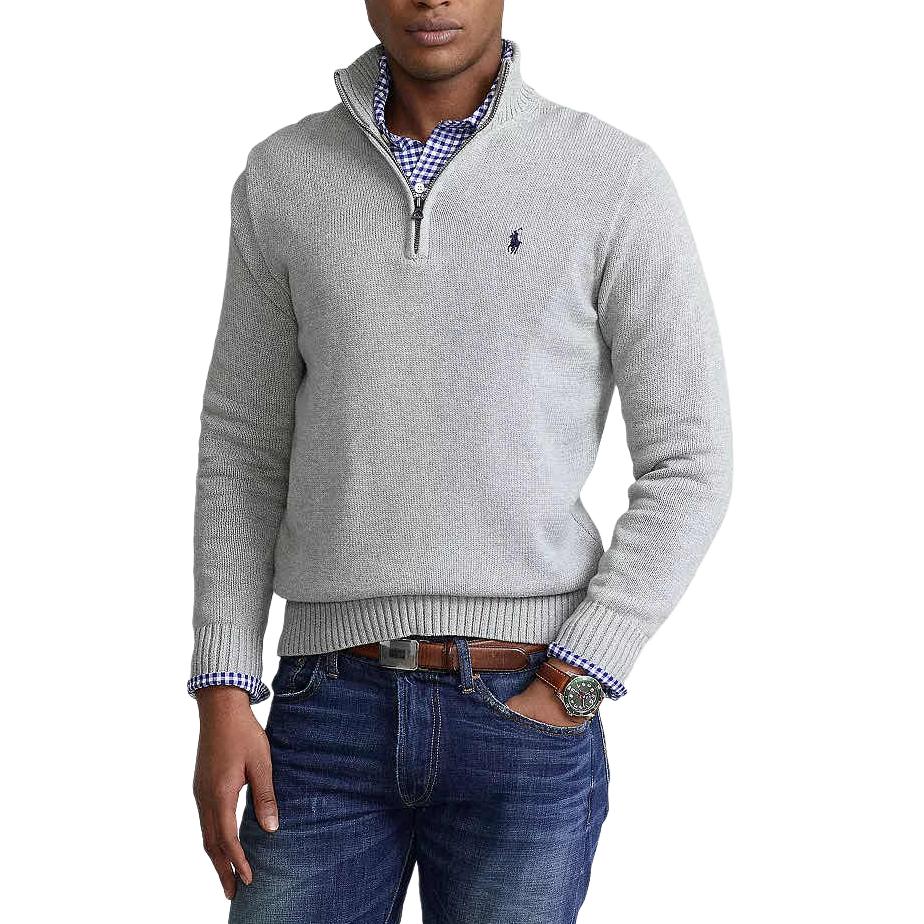 Polo Ralph Lauren Polo-Pony-embroidery cotton jumper 710859939-001