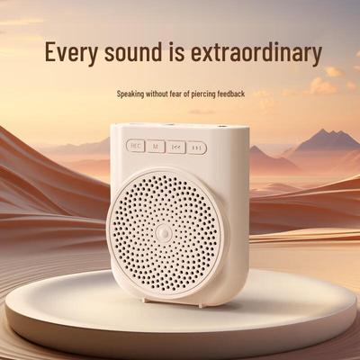 Портативный голосовой усилитель Zhuopu Little Bee с Bluetooth-гарнитурой-микрофоном, штекер CN (адаптер в комплекте)