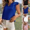 202 New Style V-neck Panel Lace Sleeve Tank Top Women's Trend
