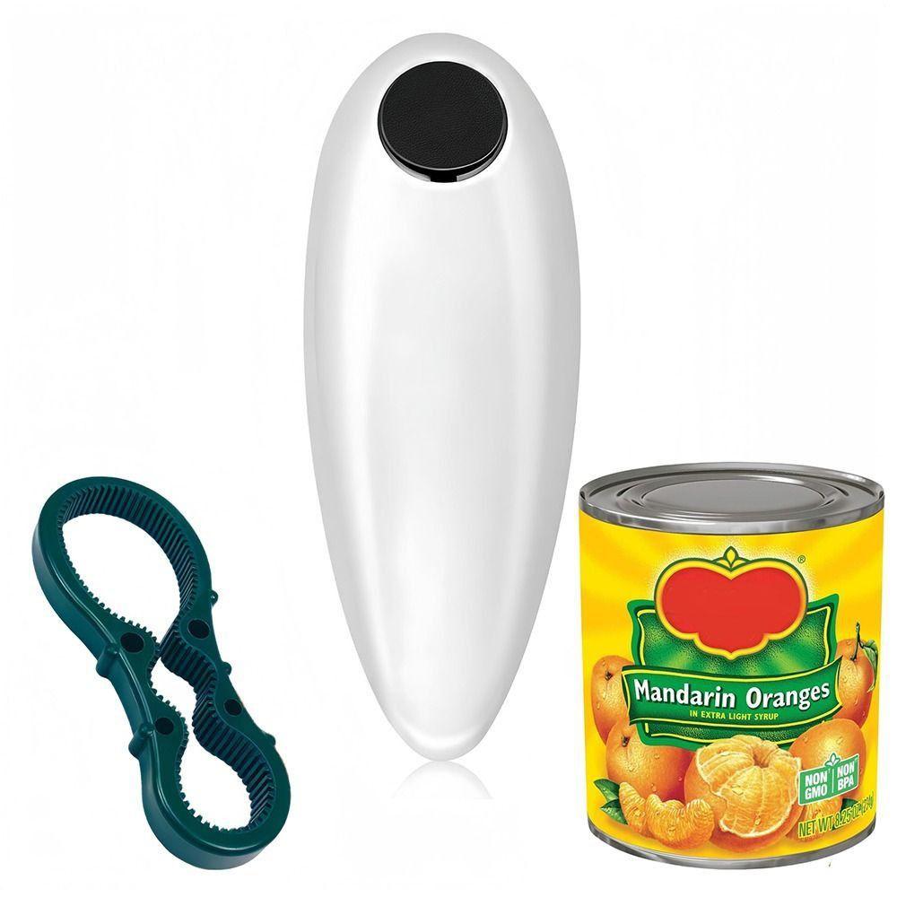 Safety Electric Can Opener One Touch One Touch Jar Bottle Opener Hand Free Can Opener Chef