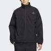 adidas Мужская куртка из тканого материала софтшелл, водоотталкивающая, спортивная, повседневная, удобная, со стойкой воротником, KR8296