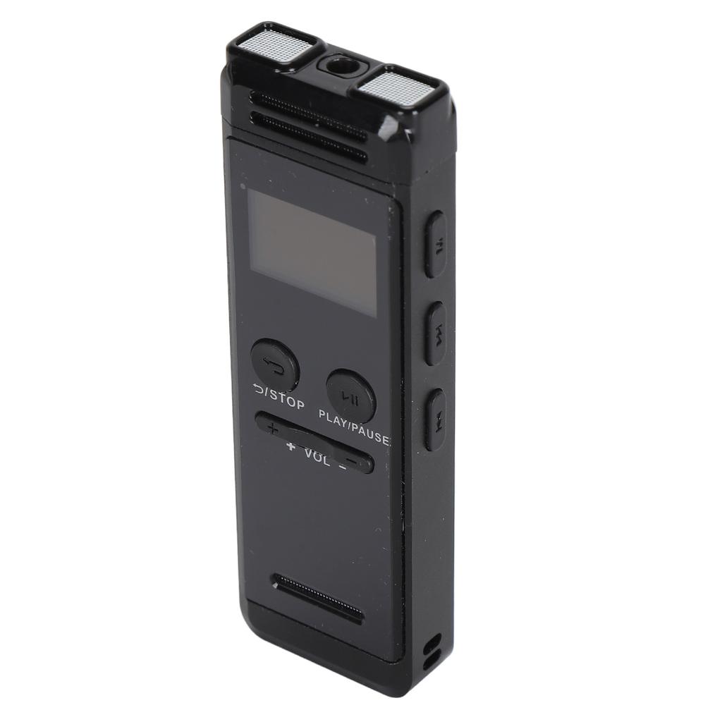 Цифровой диктофон с памятью 32 ГБ, шумоподавлением, портативное устройство для записи звука с возможностью воспроизведения