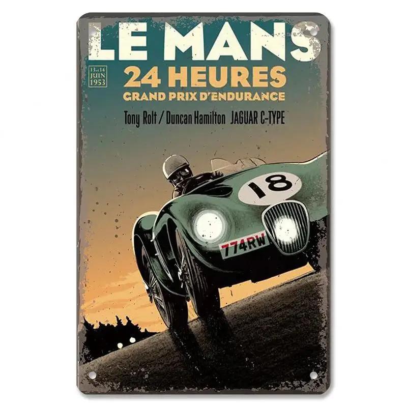 Винтажный папин автомобильный плакат с автобусом, ретро металлические таблички, знаки Гран-при, автомобильная металлическая жесть, гараж, бар, паб, клуб, домашний декор стены