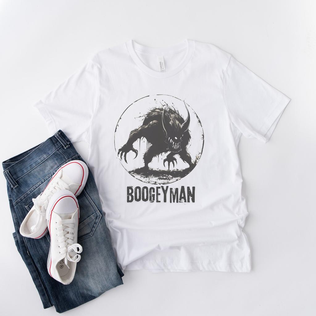 Boogeyman Monster Shirt: Unisex Creepy Graphic Tee