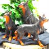 Elegant Doberman Dog Figurine