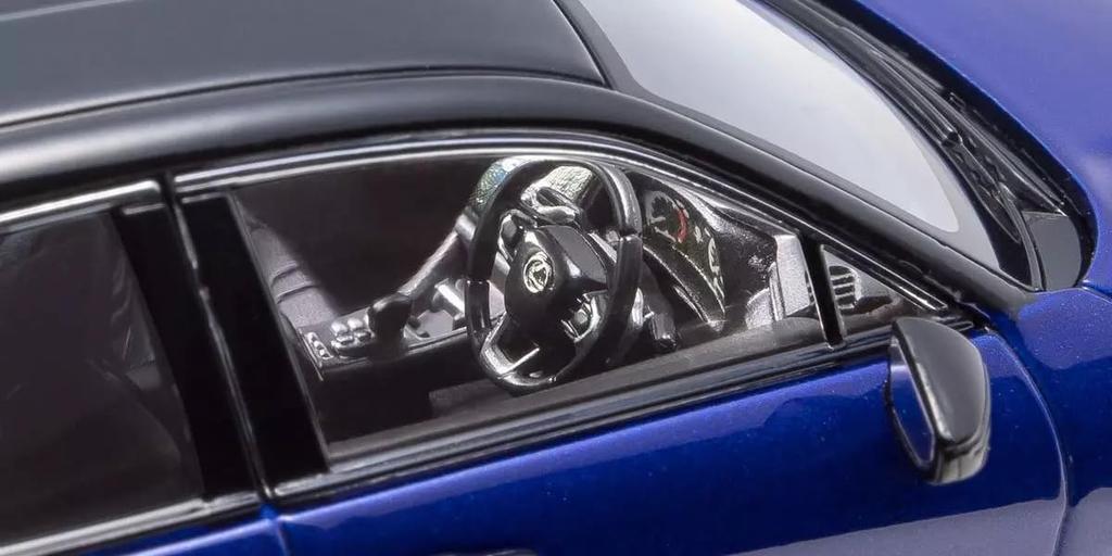 Kyosho Оригинальный масштаб LEXUS LBX MORIZO RR Синий Контракт Готовый продукт KS03931BL 1/43 (Слои тепла/Черный)