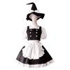 Touhou Project Kirisame Marisa Cosplay Costume Kirisame Magic Shop Maid Attire Woman Maid Dress Kawaii Halloween Suit