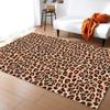 Novelty Leopard Zebra Rugs Home Carpet Area Rug Large Entrance Door Mat Rugs For Bedroom Rug For Living Room Bedroom Decor Mat