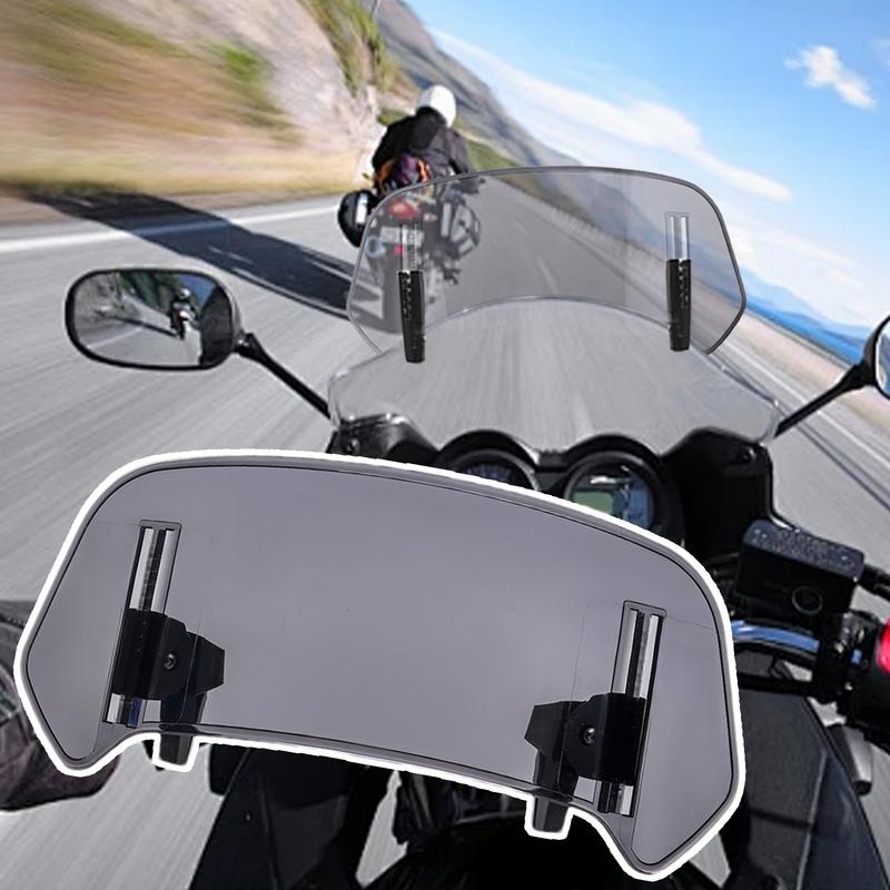 Motorcycle Windscreen Extension Motorbike Wind Deflector Motorcycle Air Deflector Windscreen Extender For Most Motorcycle