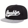 Бейсбольная кепка с вышивкой BROOKLYN, модная хип-хоп-кепка Snapback, мужская и женская, унисекс, плоская кепка, спортивная на открытом воздухе, солнцезащитные кепки, кепки для дальнобойщиков