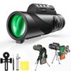 50x60 HD Monocular Phone Camera Zoom Star Mirror Tripod Telescope Phone Clip for Outdoor Camping Accessories