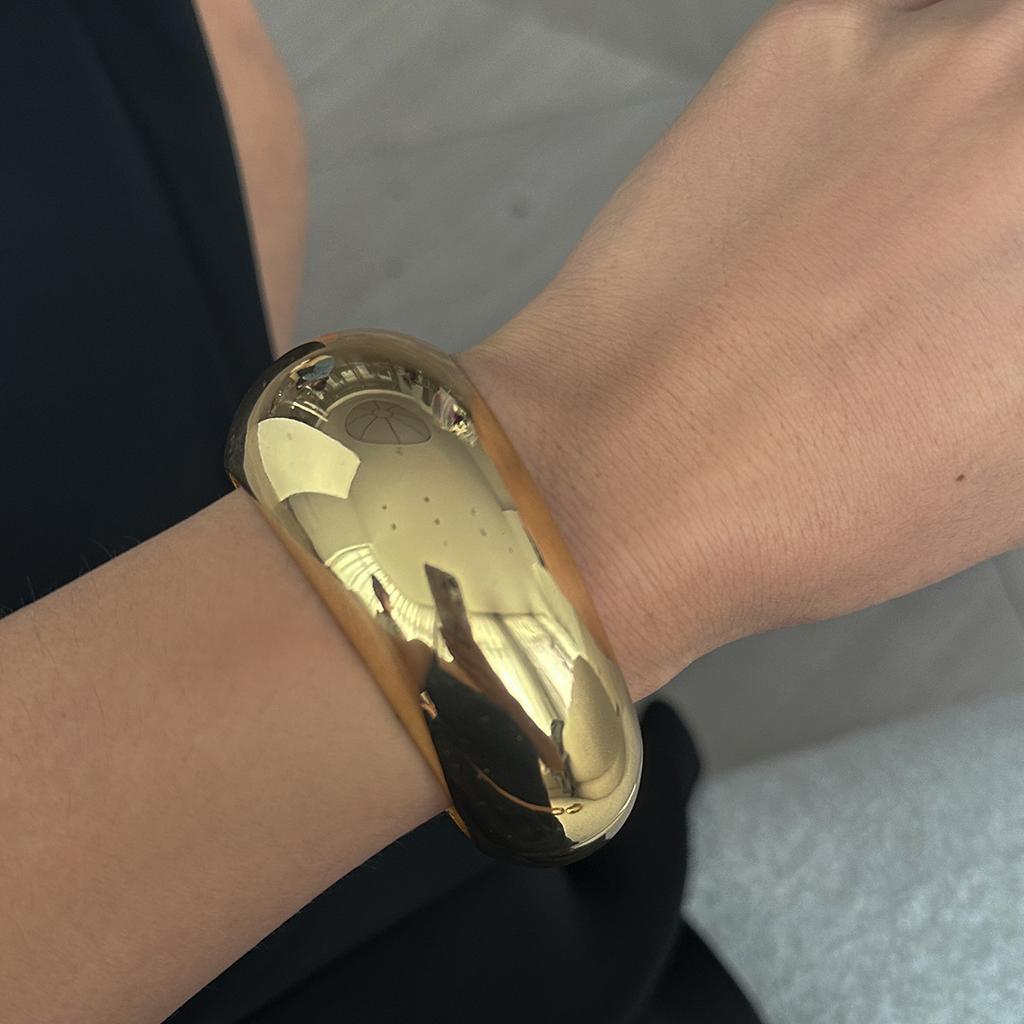 Преувеличенный панк нерегулярный широкий манжет массивный браслет винтажный золотой цвет пружинные браслеты для женщин мужчин ювелирные изделия