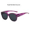 European & American Polarized Clip-on Sunglasses: Wear Over Prescription Glasses, Anti-UV, Trendy for Driving.