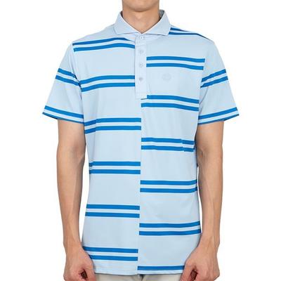 Футболка с коротким рукавом Zipore Golfwear для мужчин с воротником g4mS23k182 Sky