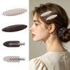 Korean Style Polka Dot Versatile Traceless Hair Clip for Flyaway or Bangs Management
