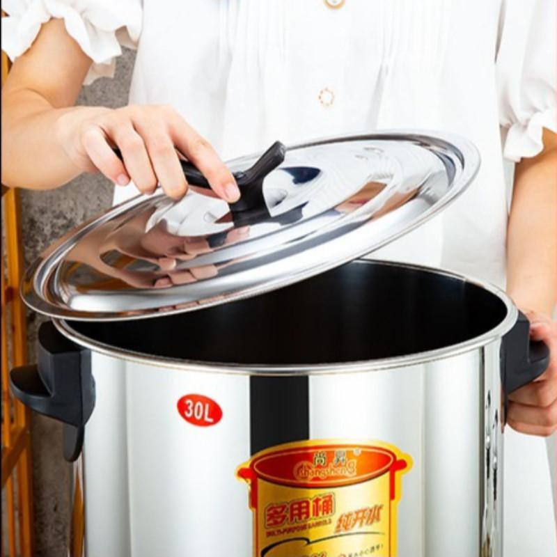 Нержавеющая Сталь Коммерческий Домашний Использование Водонагреватель Большой Емкости Нагреватель Воды Новый Мгновенный Электрический Нагрев Ведро для Воды