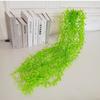 Simulation Plant Green Weeping Willow Wall Hanging Willow Leaf Winding Decorative Plastic Fake Green Plant 5 Forks Across The River Dragon Rattan