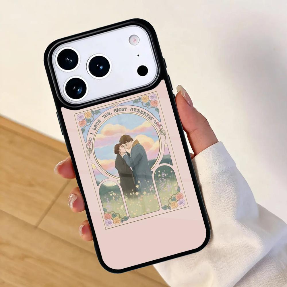 Pride And Prejudice Jane Austen SOFT Mobile Phone Case for IPhone 17 AIR 16pro Max 15 14 13 12 11 Bumper Cover