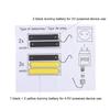 1 in 5 AAA Battery Eliminators EU/UK/US Power Supply Adapter Can Replace LR03/AAA 4.5V 3V Batteries for LED Light