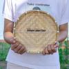 Круглая бамбуковая корзина для сушки с крупными отверстиями - Сельская сито и веялка