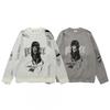 Unisex Oversized Anime-Inspired Knit Sweater With Graphic Print Warm Winter Pullover Teens Young Adults