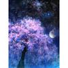 Diy Diamond Painting Full Drill Dream Tree Moonlight Diamond Embroidery Cross Stitch