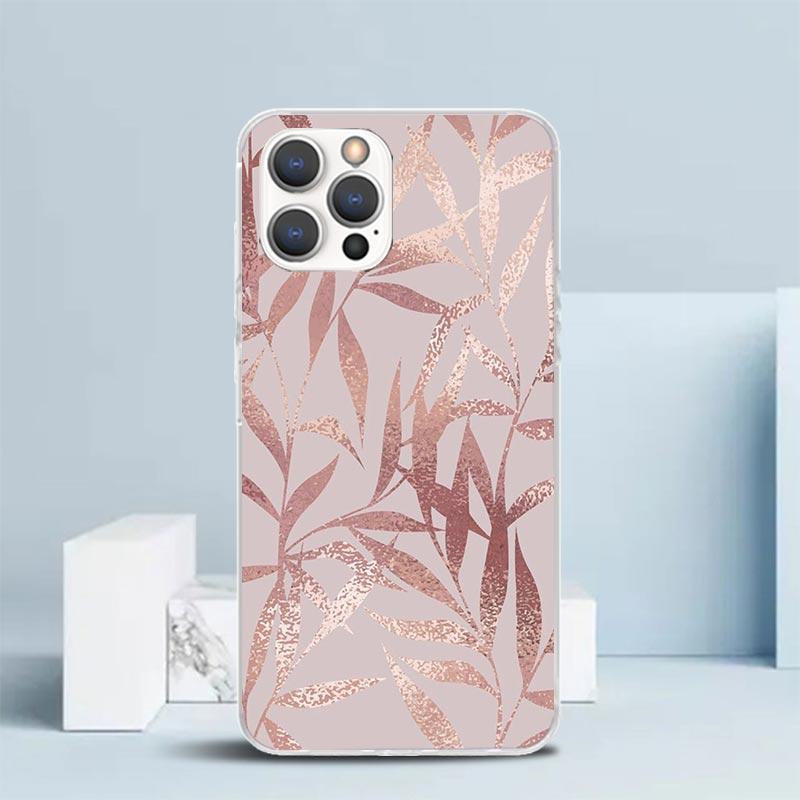 Beautiful Rose Bling Picture Phone Case For IPhone 16 17 Air 16E 15 14 Plus 13 Mini 12 11 Pro Max 7 8 + SE 2020 Soft TPU Back Co