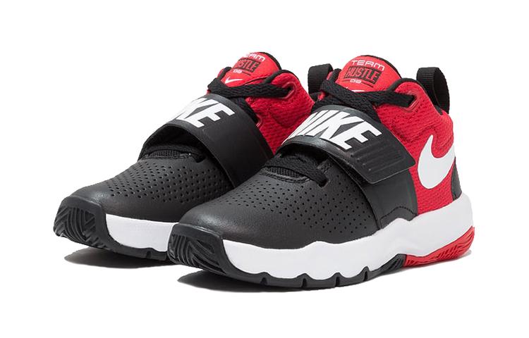 Nike Team Hustle Черный Университетский Красный GS 881942-004