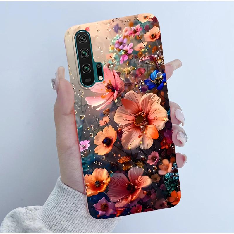 Чехол для Honor 20 Pro Honor20 Pro Задняя сторона Мягкий ТПУ Силиконовый Чехол Милый Мультяшный Панда Чехол для Телефона Для Huawei Honor 20 Pro Coque Funda