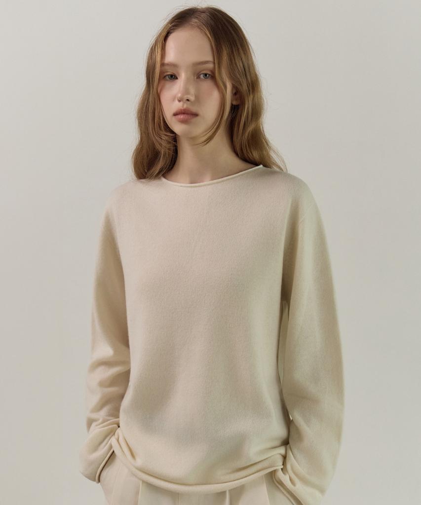 ELLIOTI Pure Wool Boatneck Knit_4Color