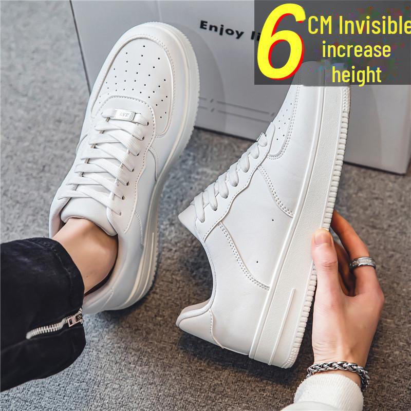Men's Black Casual and Trendy Air Force Sports Shoes for Autumn and Winter
