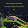 Turtle Tank with Sunbathing Platform: Floating Climbing and Hiding Island for Brazilian Turtles