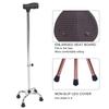 Three Legged Elderly Non‑Slip Cane Stool Folding Outdoor Retractable Walking Stick Chair