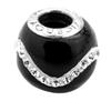 Beads - Viceroy - VMM0210-15 - Sterling Silver - Black - 1CM