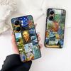 Чехол для телефона Starry Night Van Sunflower Gogh Painting для Motorola Moto G86 G14 G35 G34 G45 G55 G67 G75 G85 G24 G15 G54 G57 Power